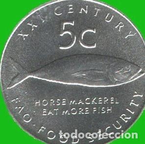 Monedas antiguas de &Aacute;frica: moneda de namibia 5 centimos ano 2000 estado nueva - Foto 1