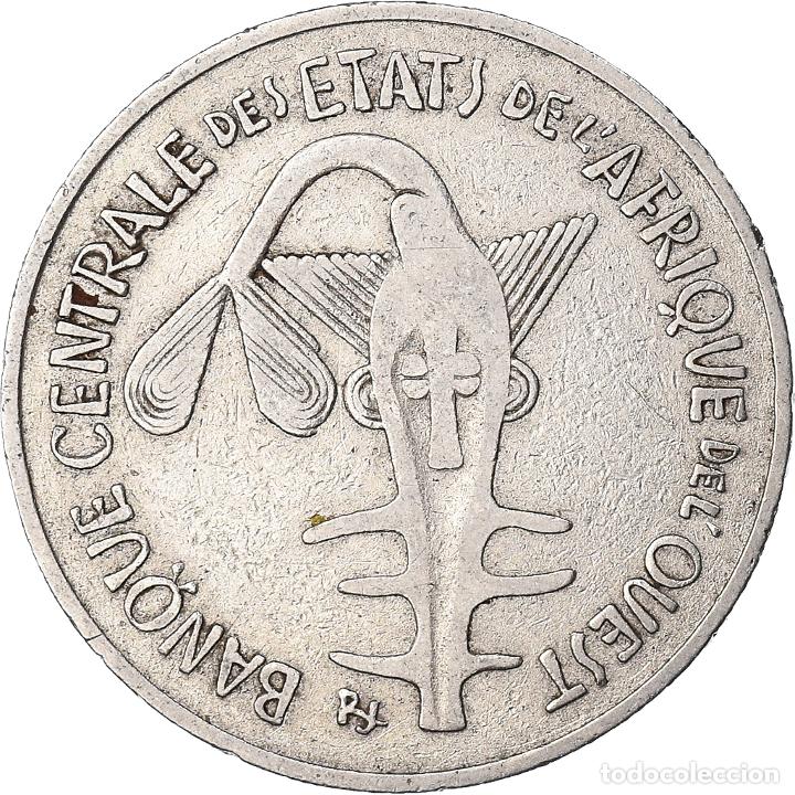 Monedas antiguas de &Aacute;frica: [#1033664] Moneda, Estados del &Aacute;frica Occidental, 100 Francs, 1972, BC+, N&iacute;quel, KM:4