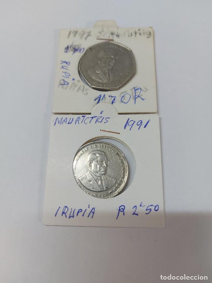 Monedas antiguas de &Aacute;frica: monedas mauritius 1991-97 - Foto 1