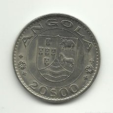 Monedas antiguas de África: 20 ESCUDOS ANGOLA - 1971 - FOTOS. Lote 366242246