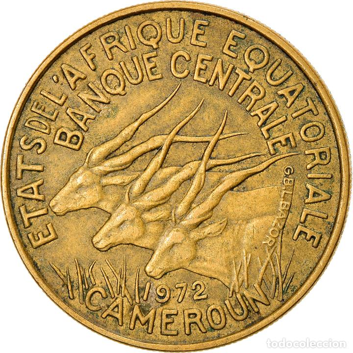Monedas antiguas de &Aacute;frica: [#835833] Moneda, Estados africanos ecuatoriales, 25 Francs, 1972, Paris, MBC, Aluminio -