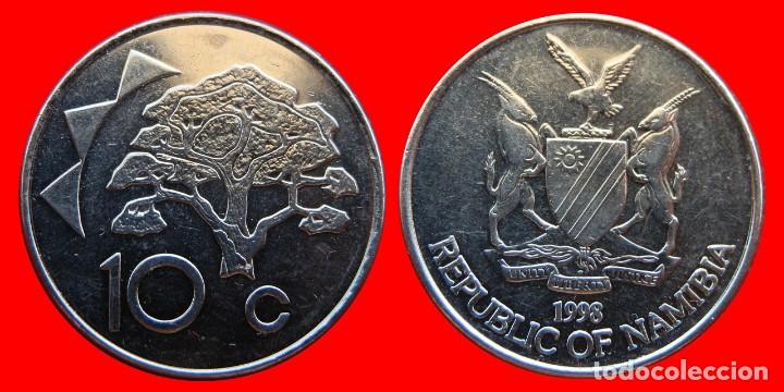 Monedas antiguas de &Aacute;frica: 10 CENTAVOS 1998 SIN CIRCULAR NAMIBIA-5625SC - Foto 1