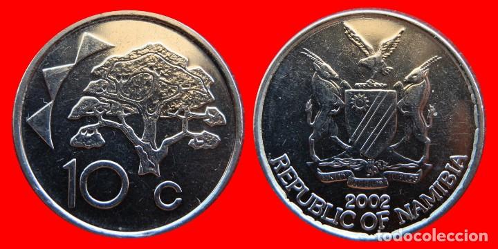 Monedas antiguas de &Aacute;frica: 10 CENTAVOS 2002 SIN CIRCULAR NAMIBIA-5626SC - Foto 1