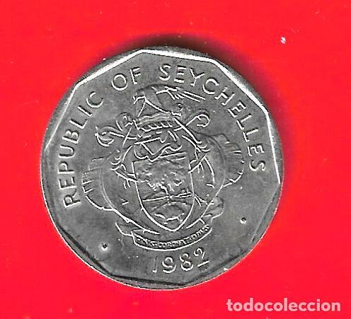 Monedas antiguas de &Aacute;frica: SEICHELES 5 RUPIAS 1982 - Foto 1