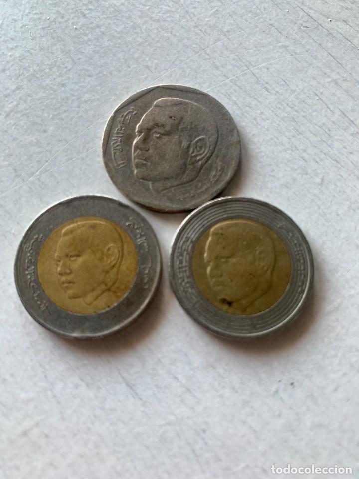 Monedas antiguas de &Aacute;frica: Lote monedas Marruecos Dirham - Foto 2
