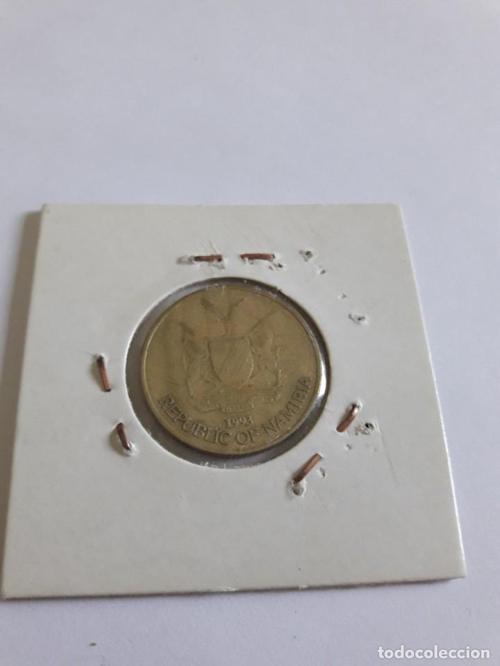 Monedas antiguas de &Aacute;frica: NAMIBIA 1 D&Oacute;LAR 1993 KM#5 - Foto 2