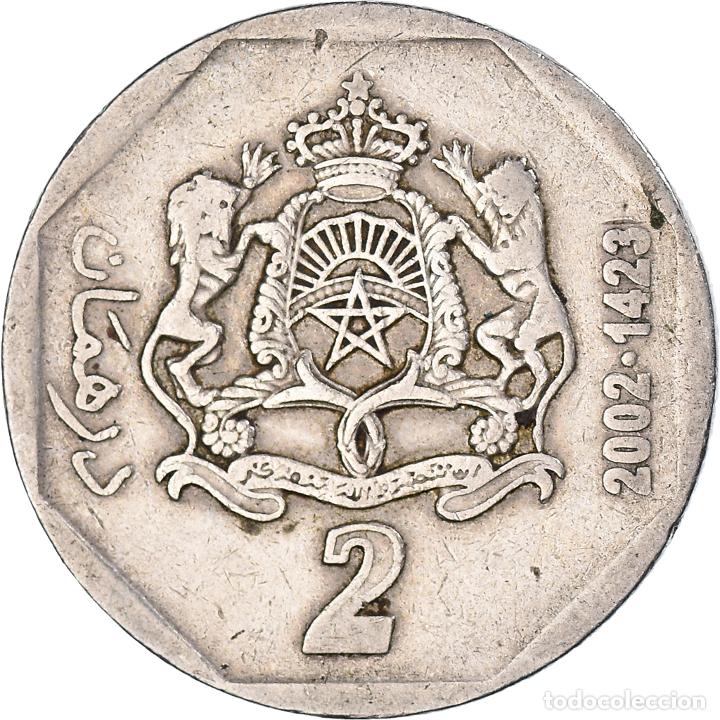 Monedas antiguas de &Aacute;frica: [#1096026] Moneda, Marruecos, 2 Dirham - Foto 2