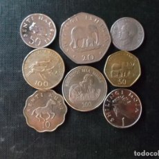 Monedas antiguas de África: CONJUNTO DE 8 MONEDAS DE TANZANIA DIFERENTES DECADAS AÑOS 80 -90 VER FOTOS. Lote 309729488