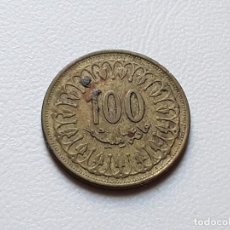 Monedas antiguas de África: TÚNEZ 100 MILLIEME 1993. Lote 354717668
