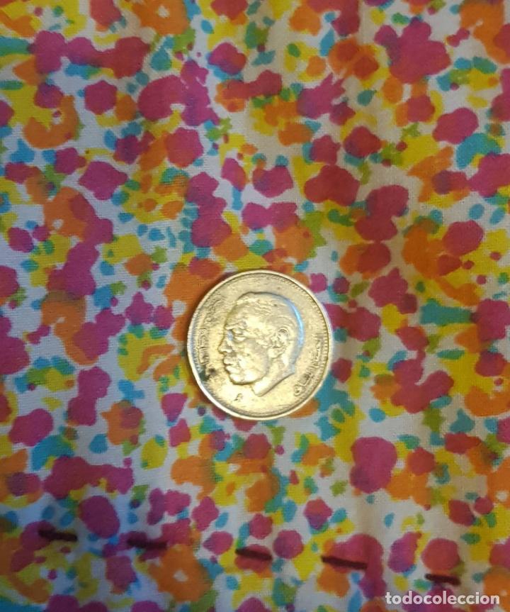 Monedas antiguas de &Aacute;frica: 1 Dirham de Morocco del 87 - Foto 1