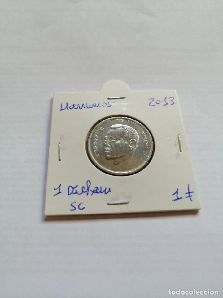 Monedas antiguas de &Aacute;frica: Marruecos 1 Dirham 2013 SC - Foto 1