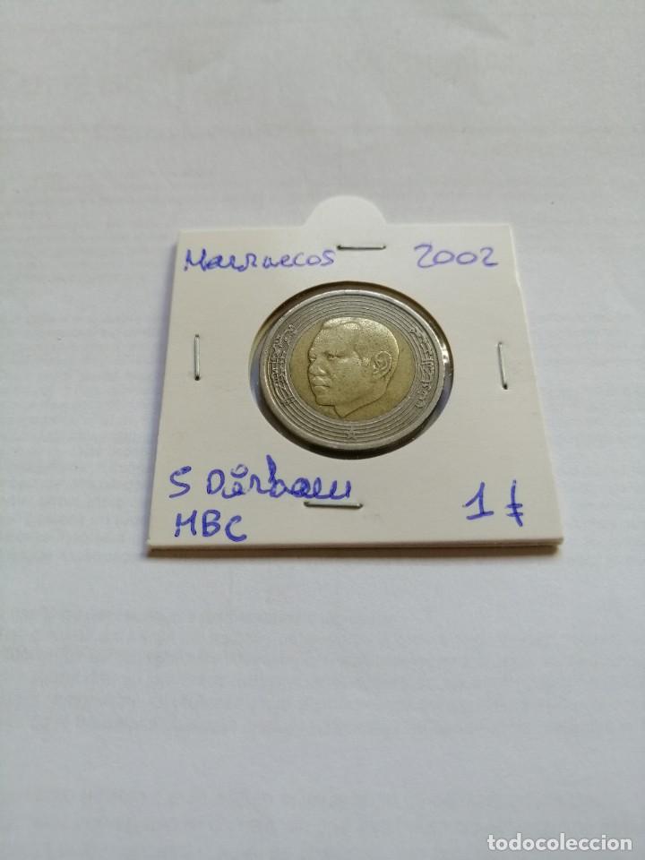 Monedas antiguas de &Aacute;frica: Marruecos 5 Dirham 2002 - Foto 1