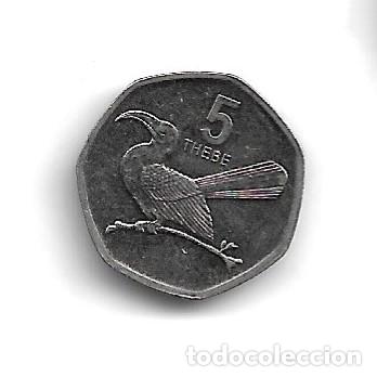 Monedas antiguas de &Aacute;frica: BOTSWANA,5 THEBE 2013. - Foto 1