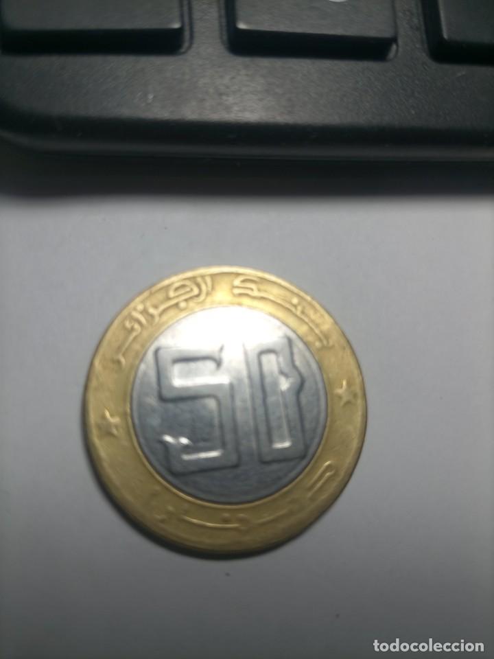 Monedas antiguas de &Aacute;frica: ARGELIA - 50 Dinar 1994 - 40&rdquo; Aniversario Revolucion KM131