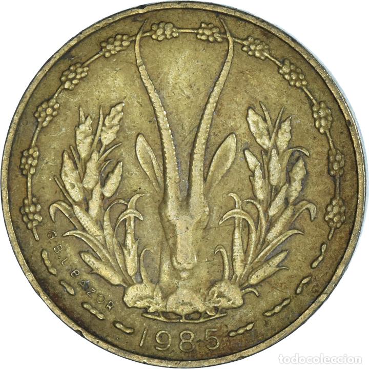Monnaies anciennes d'Afrique: [#1130523] Moneda, Estados del &Aacute;frica Occidental, 5 Francs, 1985