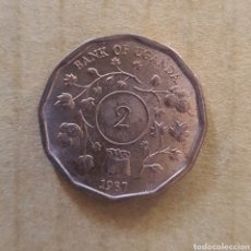 Monete antiche di Africa: MONEDA 2 CHELINES UGANDA 1987. Lote 361006935