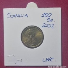 Monedas antiguas de África: MONEDA DE SOMALIA 2002 - 100 SHILLING - MONEDA ENCARTONADA. Lote 362949525