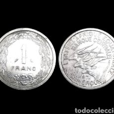 Monedas antiguas de África: ESTADOS DEL ÁFRICA ECUATORIAL 1 FRANCO 1971. Lote 363024930
