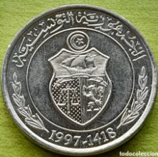Monedas antiguas de África: ARGELIA 1/2 DINARA 1997. Lote 363257775