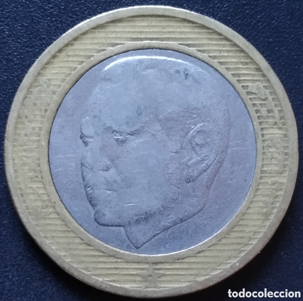 Monedas antiguas de &Aacute;frica: MONEDA - MARRUECOS 10 DIRHAMS 2002 - Foto 2