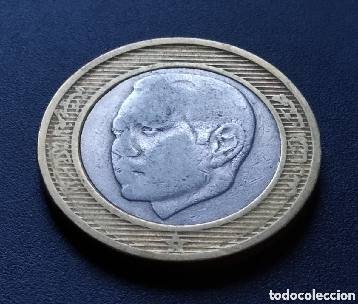 Monedas antiguas de &Aacute;frica: MONEDA - MARRUECOS 10 DIRHAMS 2002 - Foto 4