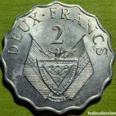 Monedas antiguas de África: RUANDA 2 FRANCS 1970. Lote 364469641