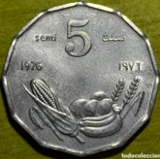 Monedas antiguas de África: SOMALIA 5 SENTI 1976. Lote 364469946