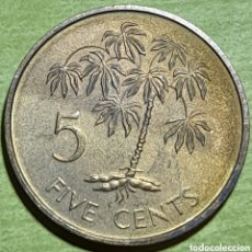 Monedas antiguas de África: SEYCHELLES FIVE CENTS 1982. Lote 364470256