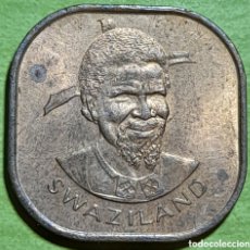 Monedas antiguas de África: SWAZILANDIA 2 CENTS 1975. Lote 364472786