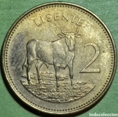 Monedas antiguas de África: LESOTHO 2 LISENTE 1985. Lote 364497956