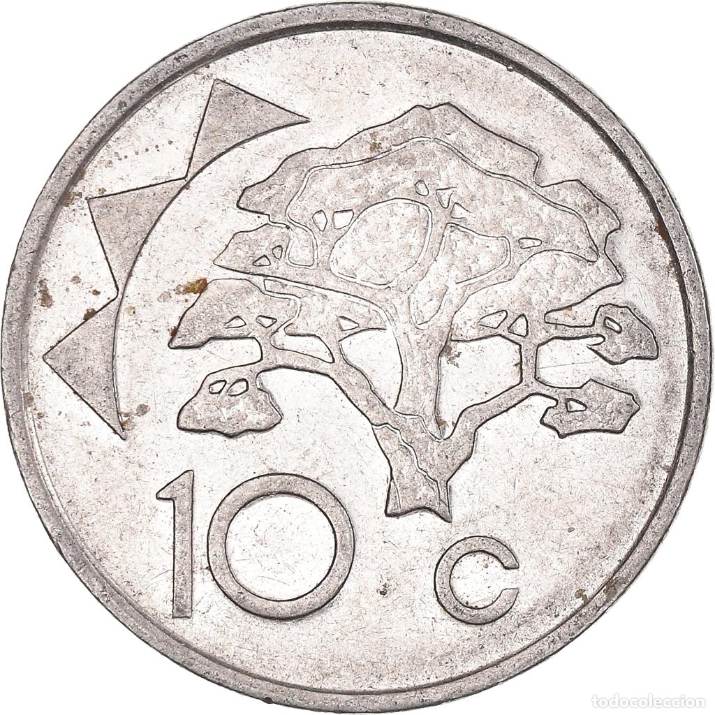 Monedas antiguas de &Aacute;frica: [#1432085] Moneda, Namibia, 10 Cents, 2002 - Foto 2
