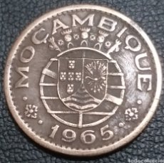 Monedas antiguas de África: MOÇAMBIQUE 1 ESCUDO 1965 / COLONIA PORTUGUESA. Lote 365918831
