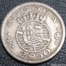 Monedas antiguas de África: ANGOLA 2,50 ESCUDOS 1967/ COLONIA PORTUGUESA. Lote 365920071