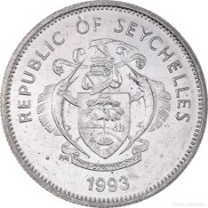 Monedas antiguas de África: [#389050] MONEDA, SEYCHELLES, 25 CENTS, 1993, POBJOY MINT, MBC+, NÍQUEL RECUBIERTO DE. Lote 366094446