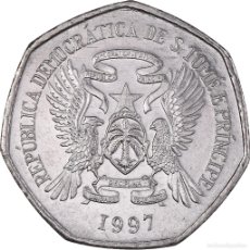 Monedas antiguas de África: [#389063] MONEDA, SANTO TOMÉ Y PRÍNCIPE, 500 DOBRAS, 1997, EBC, CROMO - ACERO, KM:89. Lote 366094521