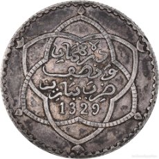 Monedas antiguas de África: [#1042421] MONEDA, MARRUECOS, 'ABD AL-HAFIZ, 1/4 RIAL, 2-1/2 DIRHAMS, 1320, BI-BARIZ. Lote 366096506