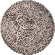 Monedas antiguas de África: [#1042441] MONEDA, MARRUECOS, MOHAMMED V, 10 FRANCS, AH 1352/1933, PARIS, MBC+, PLATA. Lote 366098496