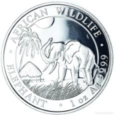 Monedas antiguas de África: [#1065079] MONEDA, SOMALIA, ELEPHANT, 100 SHILLINGS, 2017, MUNICH, 1 OZ, FDC, PLATA. Lote 366099821