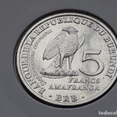 Monedas antiguas de África: BURUNDI 5 FRANCOS 2014 (SIN CIRCULAR). Lote 366718521