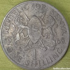 Monedas antiguas de África: KENYA 1 SCHILLING 1969. Lote 366728116