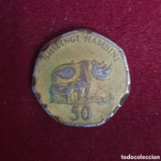 Monete antiche di Africa: MONEDA 50 CHELINES TANZANIA 1996. Lote 369149596