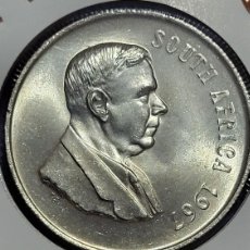 Monedas antiguas de África: ANTIGUA MONEDA PLATA 1 RAND SUDÁFRICA 1967. Lote 371192036