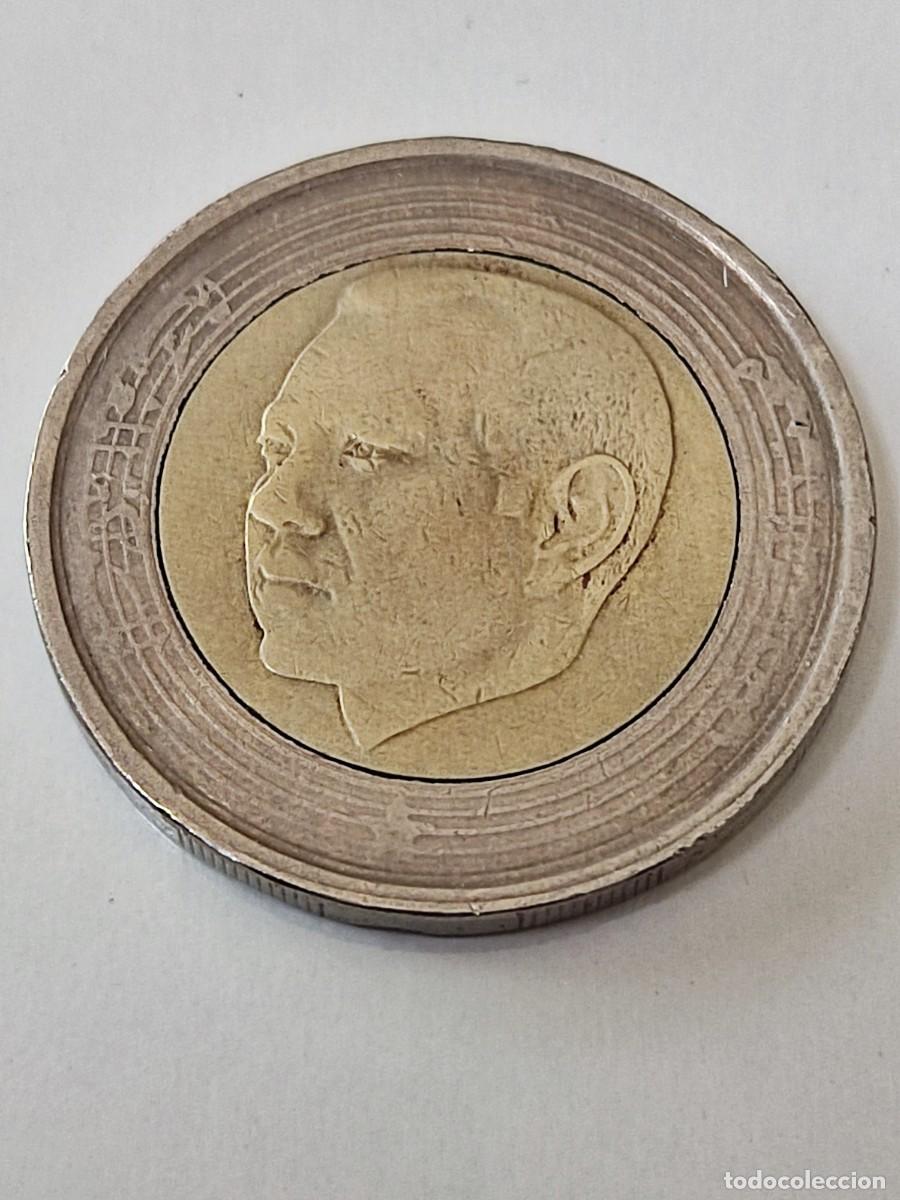 Monedas antiguas de &Aacute;frica: 5 dirham 2002 Marruecos. - Foto 2