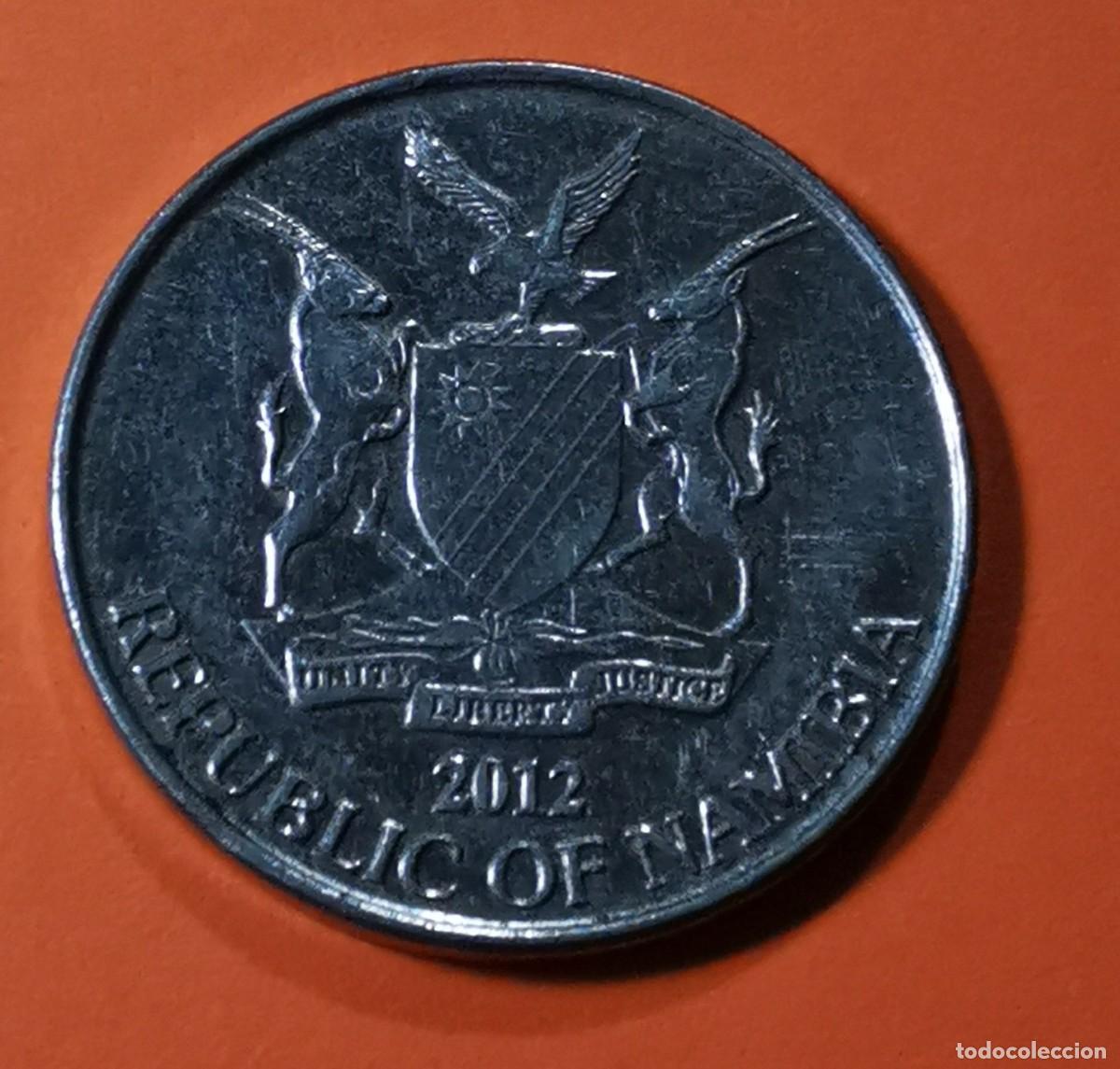 Monedas antiguas de &Aacute;frica: KM#2 - NAMIBIA &ndash; 10 CENTS - 2012 - Foto 1