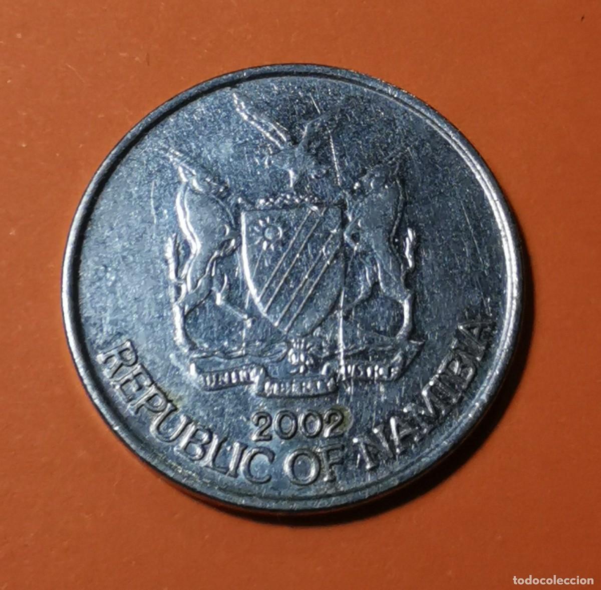 Monedas antiguas de &Aacute;frica: KM#2 - NAMIBIA &ndash; 10 CENTS - 2002 - Foto 1