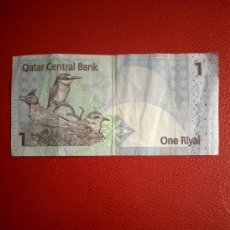 Monedas antiguas de África: BILLETE QATAR 1 RIYAL AÑO 2007