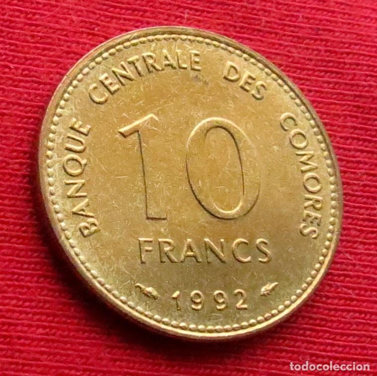 Monedas antiguas de &Aacute;frica: Comoras 10 francos 1992 Comores UNC - Foto 1