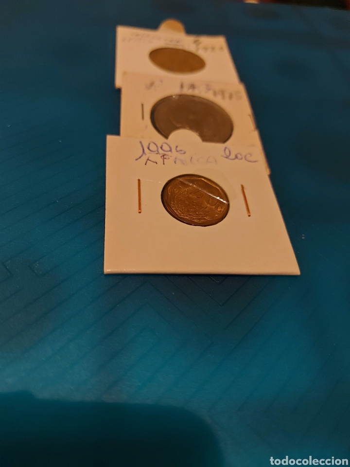 Monedas antiguas de &Aacute;frica: 3 monedas de Africa - Foto 1