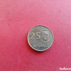 Monedas antiguas de África: 25 BIPKWELE DE GUINEA ECUATORIAL 1980. Lote 377634029