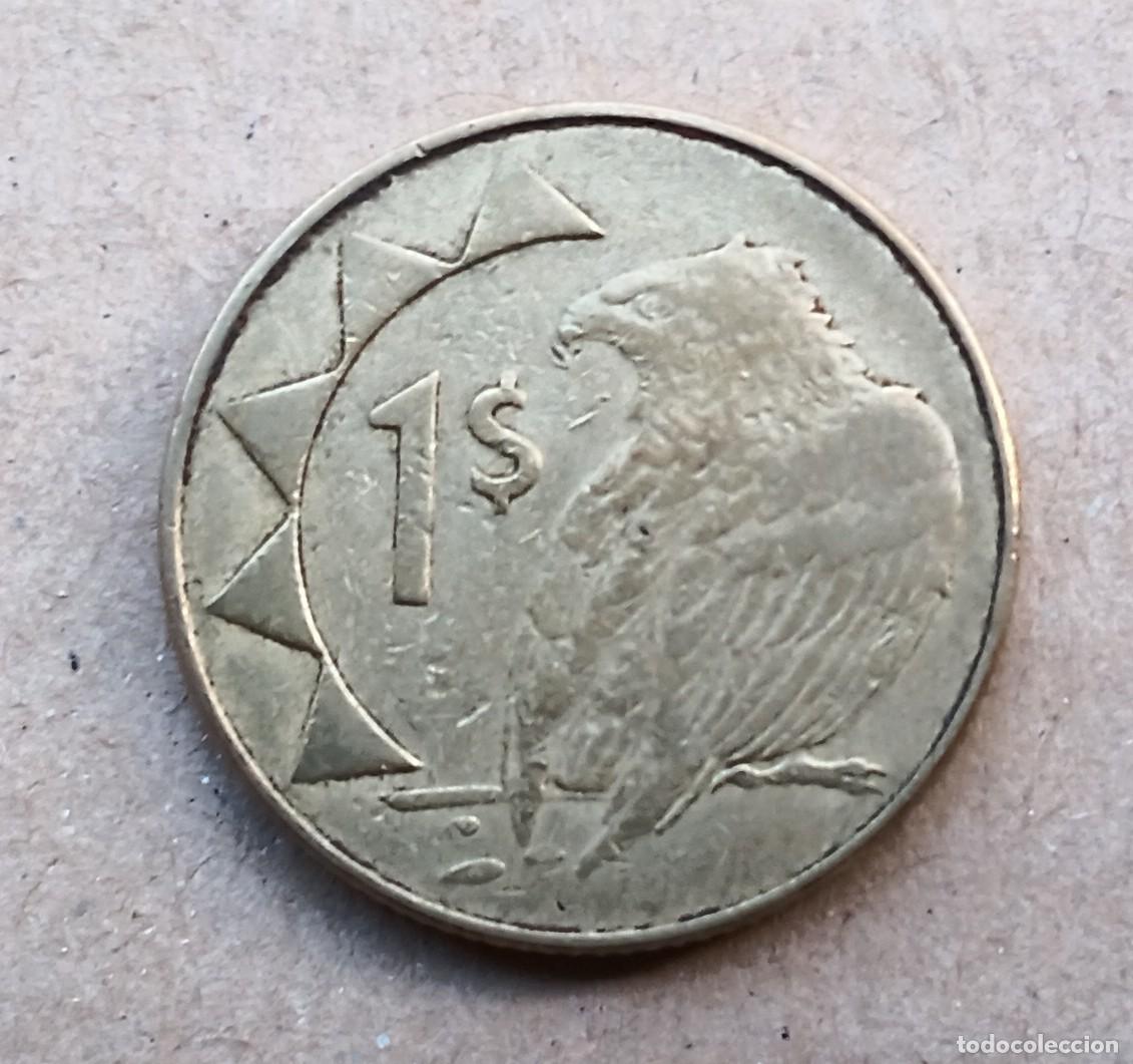 Monedas antiguas de &Aacute;frica: NAMIBIA - 1 DOLAR 2010 MBC- - Foto 2